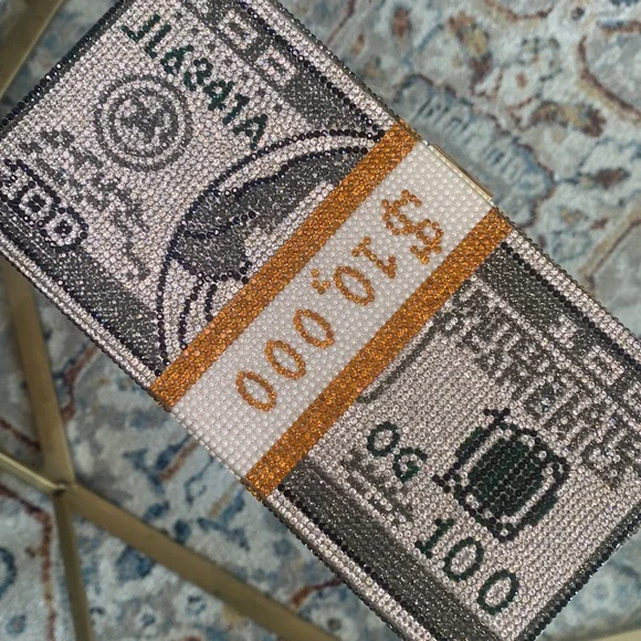 Green money handbag - Picture 3 of 5